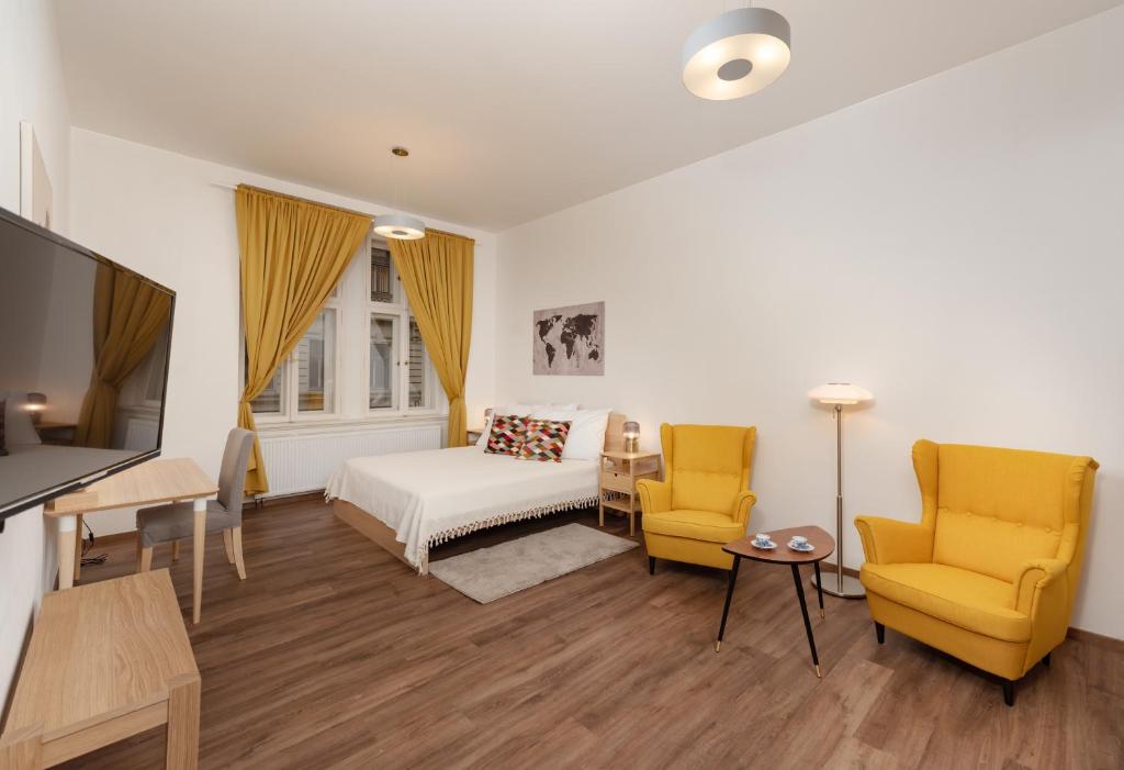 Апартаменты (Апартаменты с 1 спальней), Unesco Prague Apartments