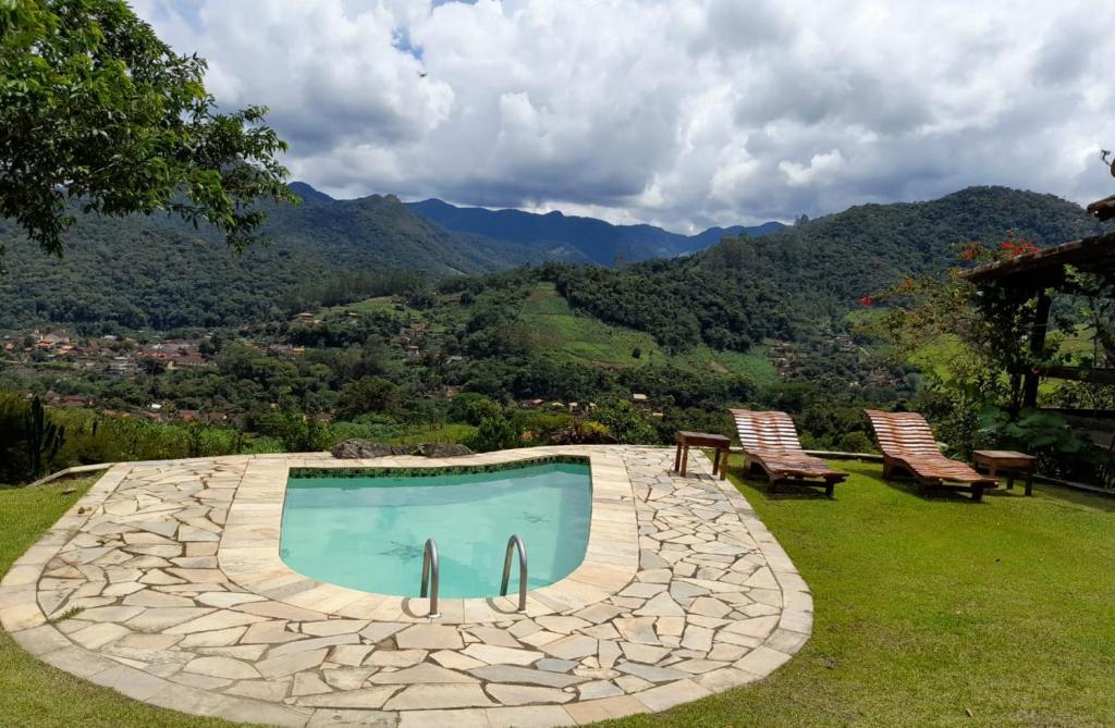 Casa Alpina com vista panoramica de Lumiar photo 1