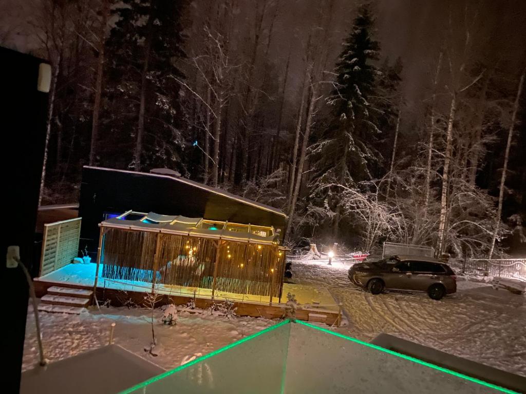 Tiny house in the middle of nature photo 1
