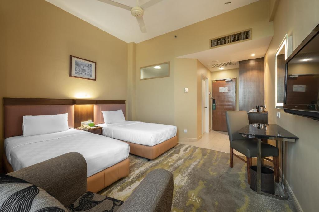 Одноместный (Стандартный двухместный номер с 2 отдельными кроватями), Cititel Penang