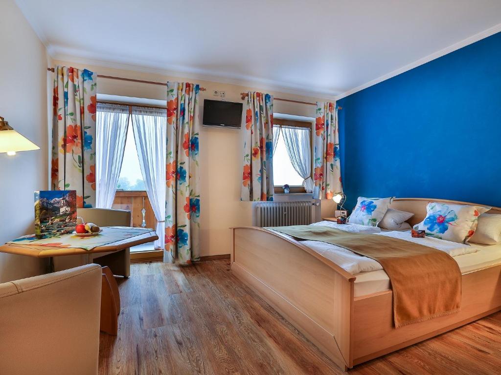 Двухместный (Двухместный номер с 1 кроватью и видом на горы), Gästehaus Heißenlehen