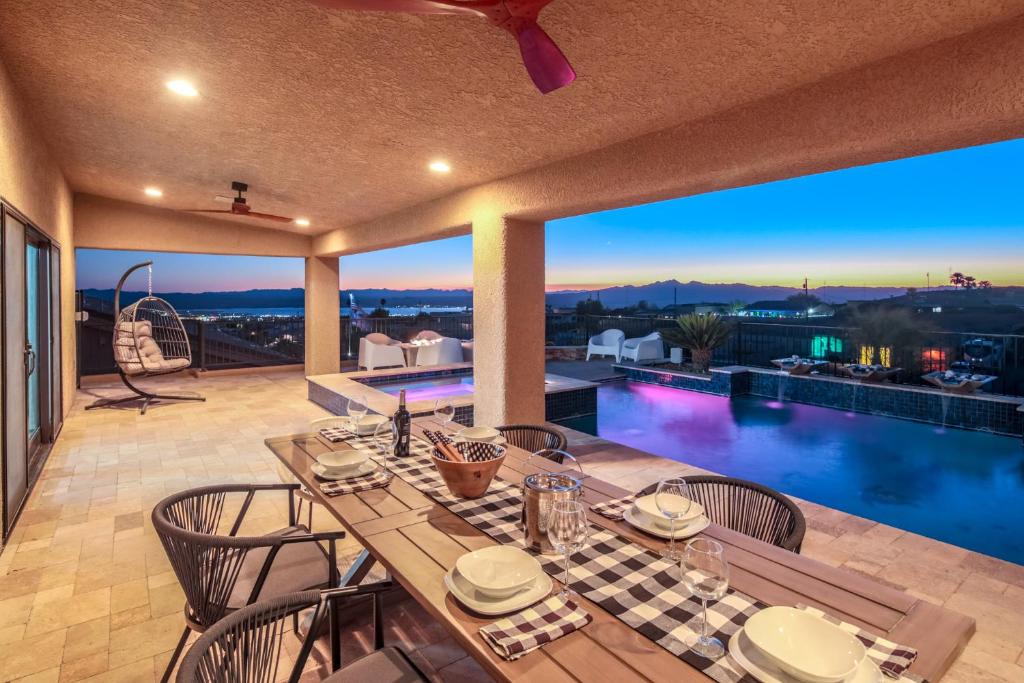 VIEWS! Luxury Lake Home W/ Pool, Spa & Fire Pit! image