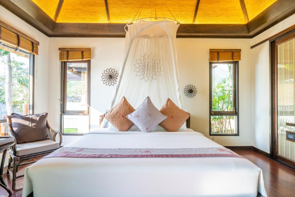 Номер (Коттедж Делюкс на склоне холма), Le Vimarn Cottages & Spa