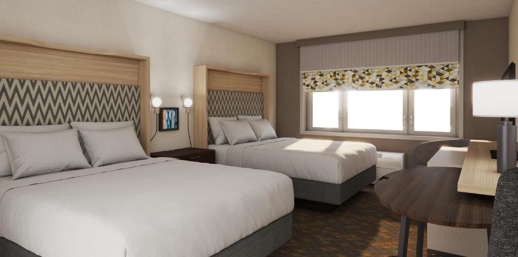 Четырехместный (Queen Room with Two Queen Beds and Mobility Accessible Tub), Holiday Inn Chicago Mall Area MDW Airport