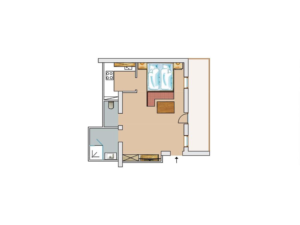 Апартаменты (Апартаменты 7 (для 2 взрослых)), Appartementhaus Sonnenschein