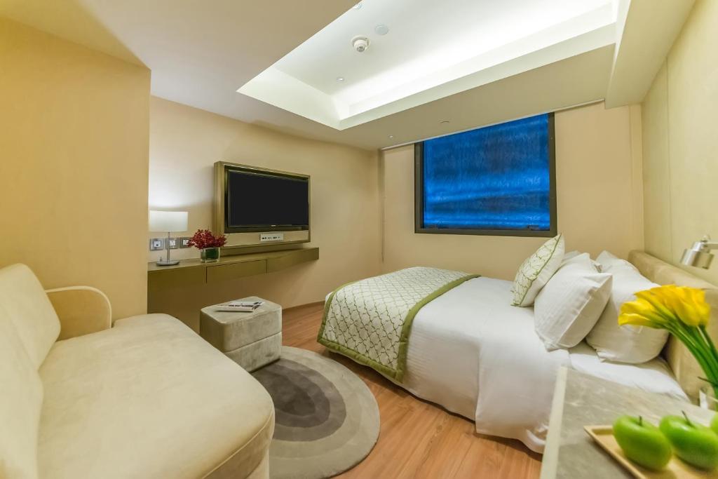 Двухместный (Улучшенный номер с кроватью размера «queen-size»), Hotel Pravo Hong Kong