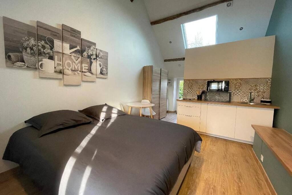 Studio indépendant 2 pers - Châtillon sur Colmont la petite gare photo 1