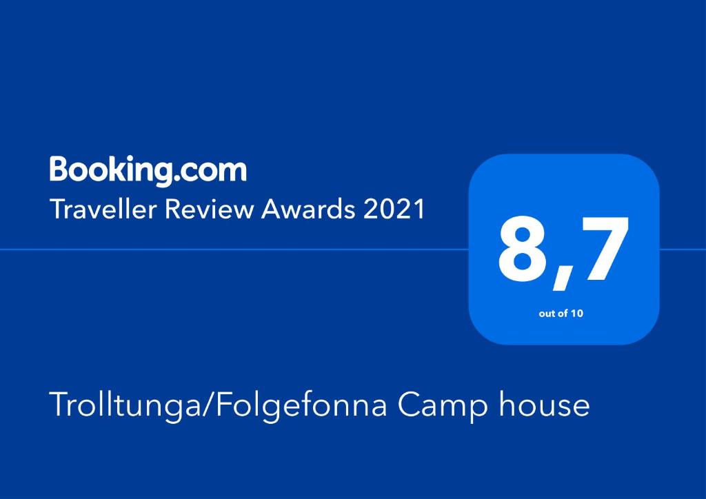 Trolltunga/Folgefonna Camp house photo 3