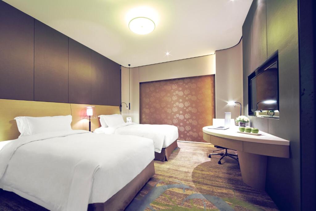 Двухместный (Двухместный номер Equatorial с 2 отдельными кроватями), Hotel Equatorial Shanghai