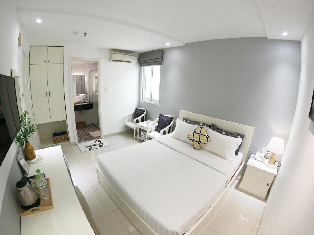Двухместный (Стандартный двухместный номер с 1 кроватью), Dinh Phat Hotel