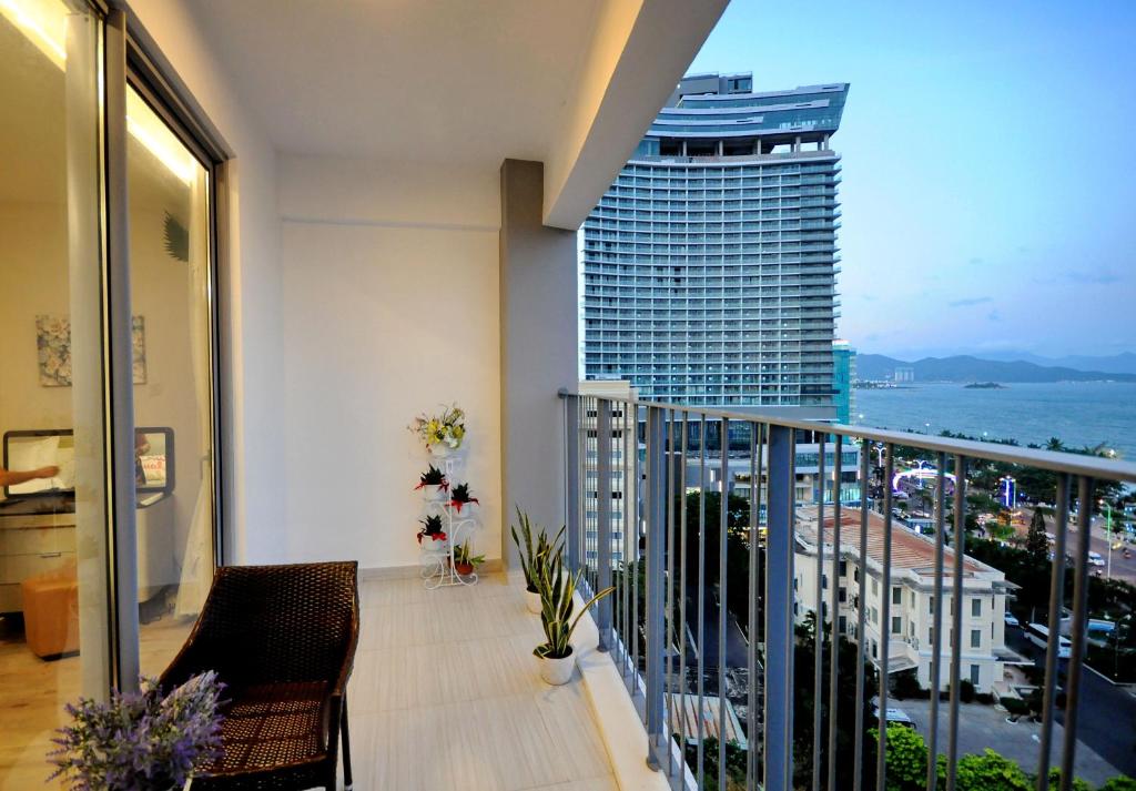 Двухместный (Номер с кроватью размера «king-size» и видом на море), Sun and Sea Panorama Nha Trang