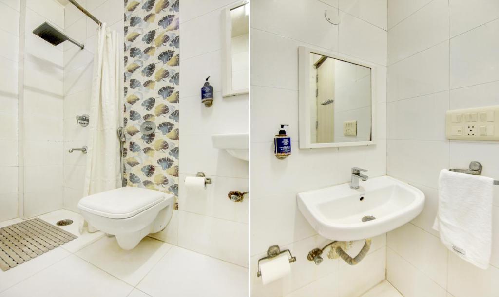 Двухместный ([Sanitized] Deluxe Double Room), Treebo Rockwell Plaza