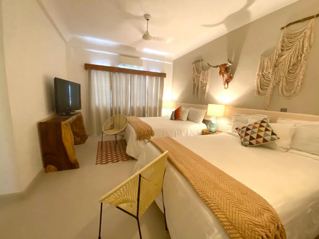 Двухместный (Двухместный номер Делюкс с 1 кроватью), Hotel Amaca Puerto Vallarta - Adults Only