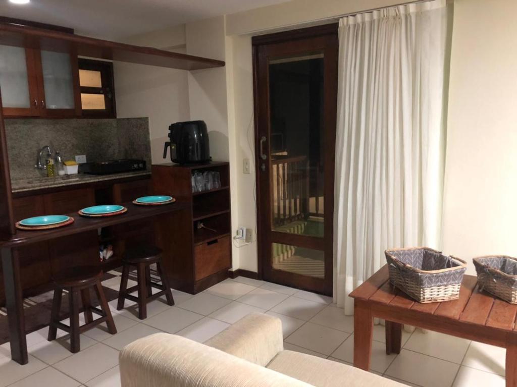 Flat completo a beira mar com vista exuberante no Blue Marlin Apartments photo 3