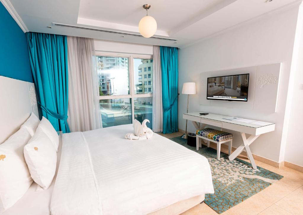 Двухместный (Двухместный номер с 2 отдельными кроватями), Отель Jannah Marina Bay Suites