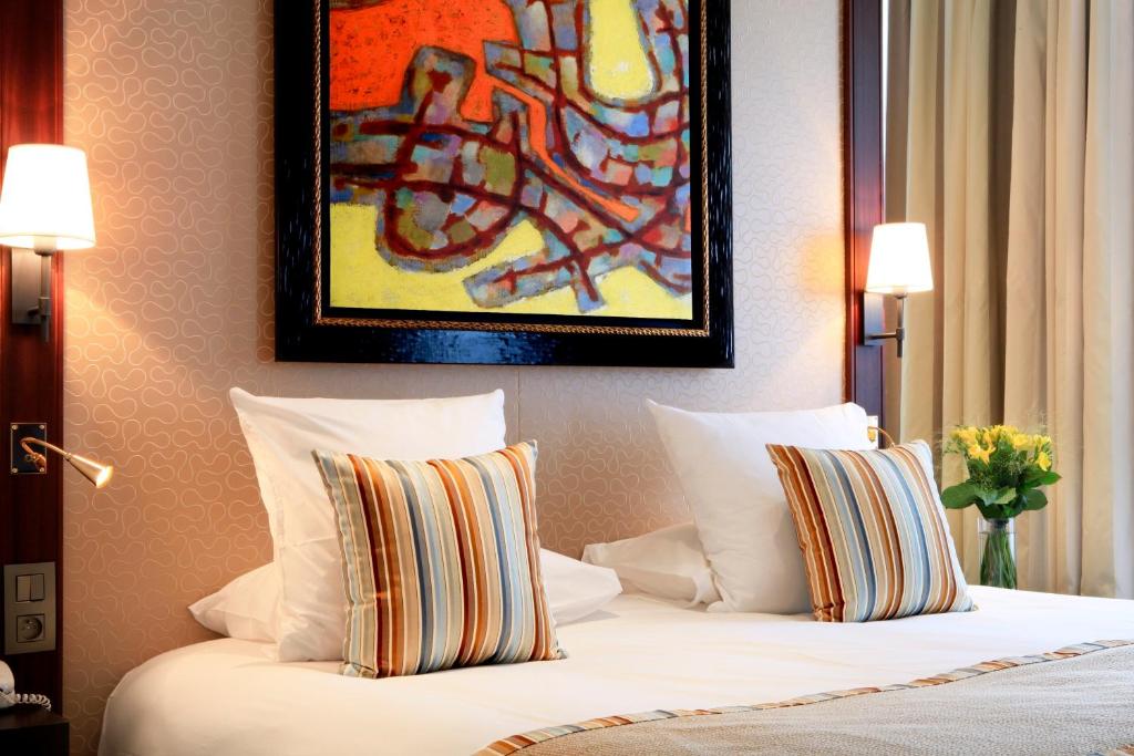 Двухместный (Номер Делюкс с кроватью размера «queen-size»), Best Western Hôtel Folkestone Opéra