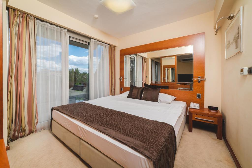 Двухместный (Двухместный номер Делюкс с 1 кроватью и балконом), Hotel Podgorica
