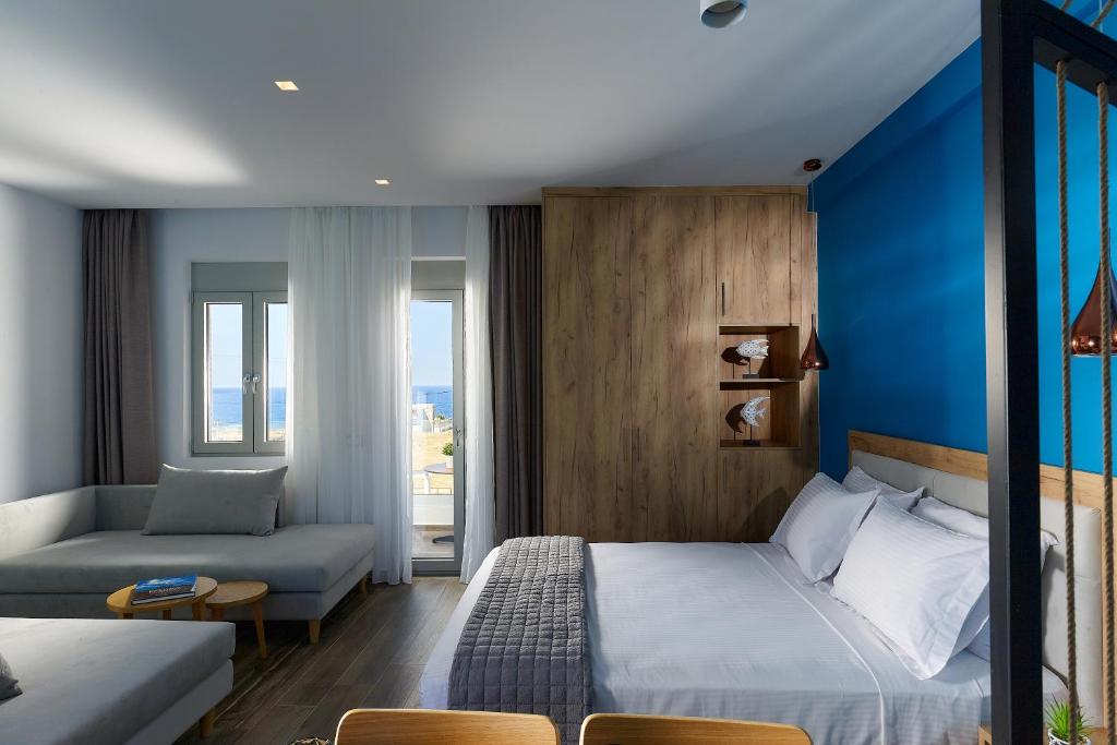 Студио (Семейный номер-студио с видом на море), Theasea Stylish Residences