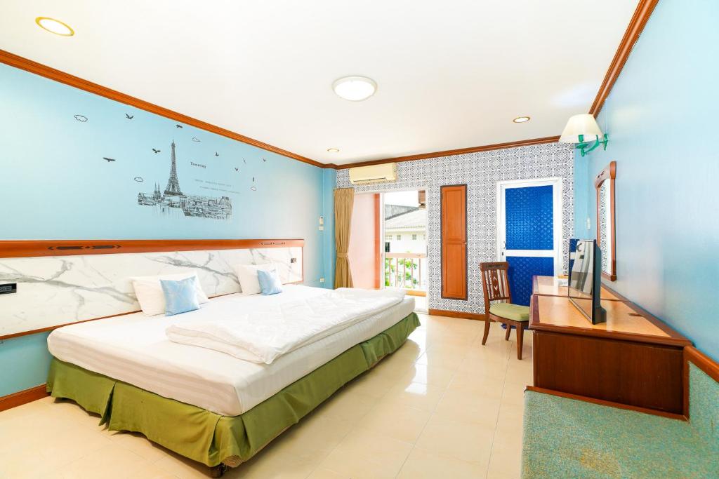 Двухместный (Двухместный номер Делюкс с 1 кроватью), Mayfa Hotel