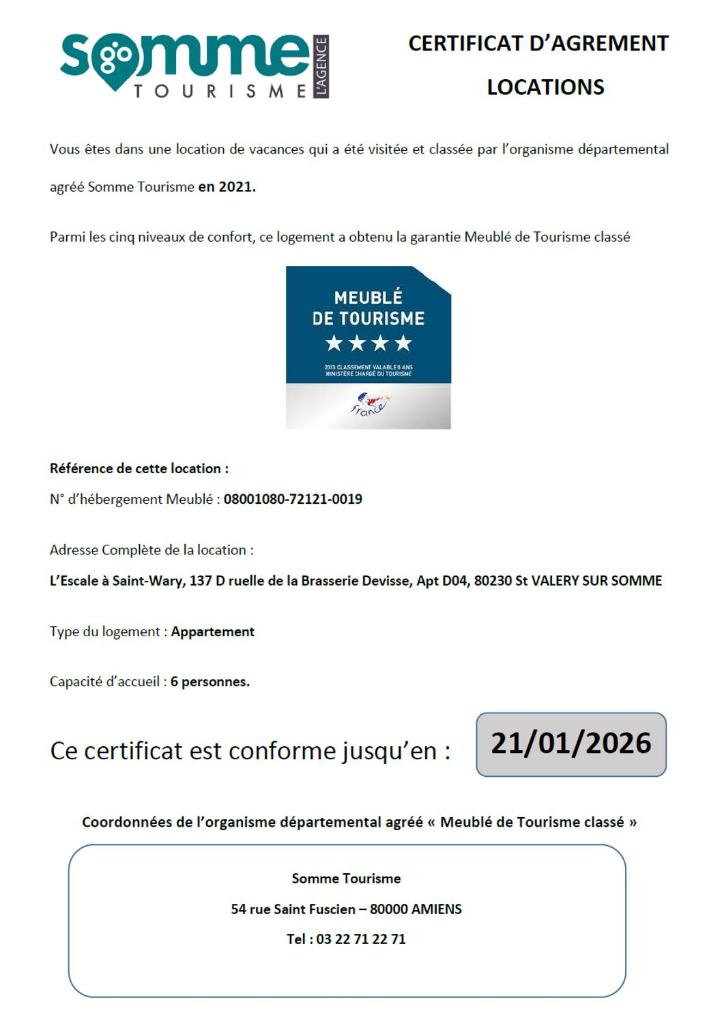Escale à Saint Wary classé 4 Étoiles photo 1