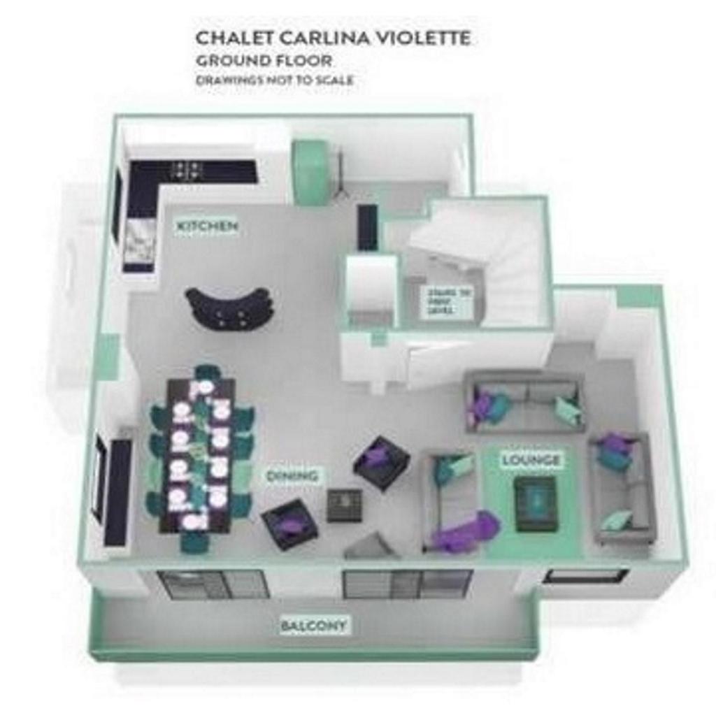 Chalet Carte Blanche Violette photo 1