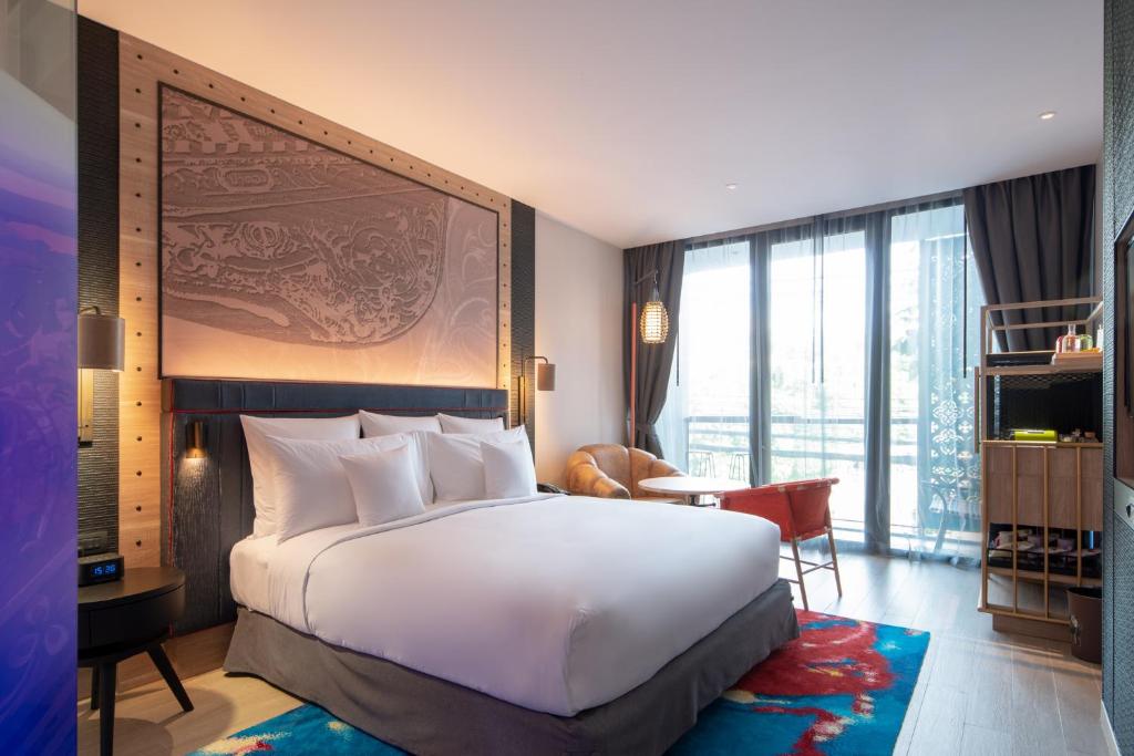 Двухместный (Номер с кроватью размера «king-size»), Hotel Indigo Phuket Patong