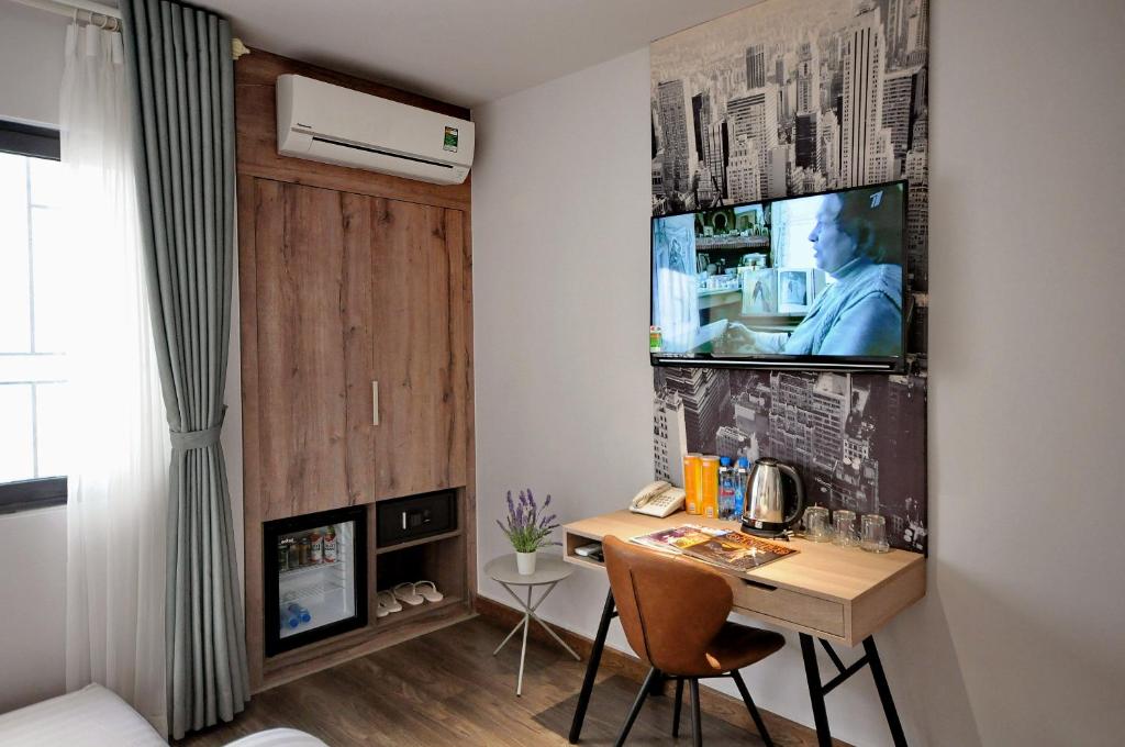 Двухместный (Большой двухместный номер с 1 кроватью), King Homestay Hotel with terrace