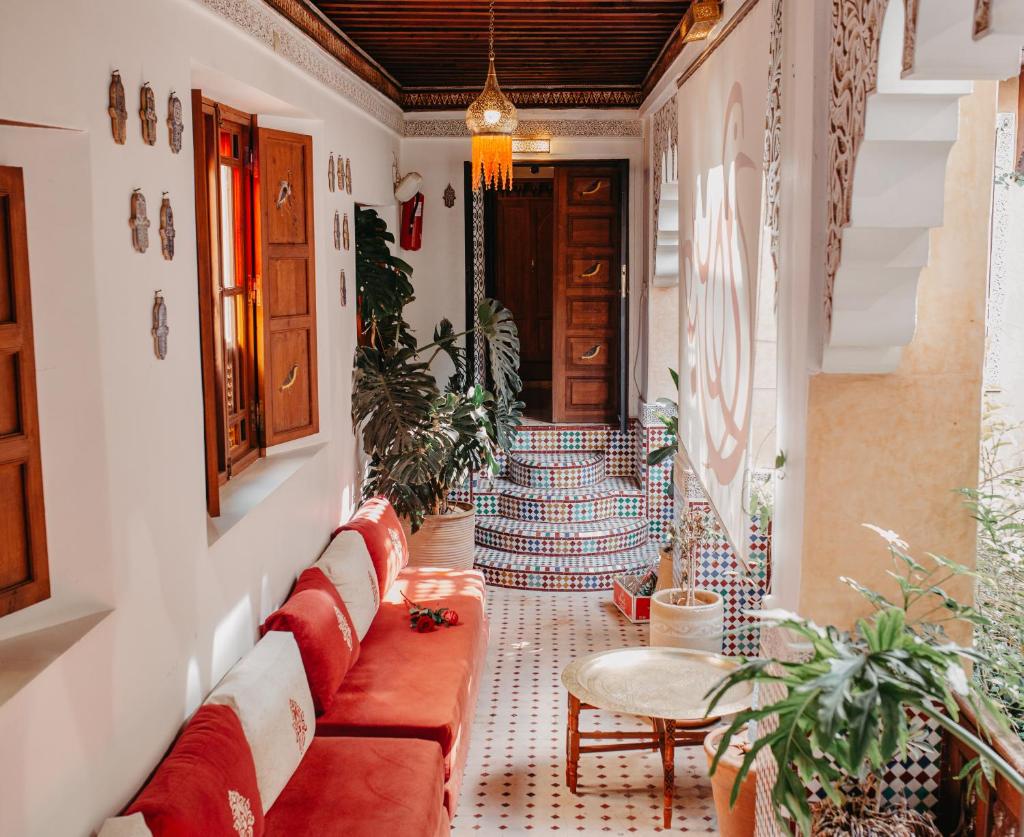 Апартаменты (Апартаменты с 2 спальнями), Riad Toyour- Riad of birds