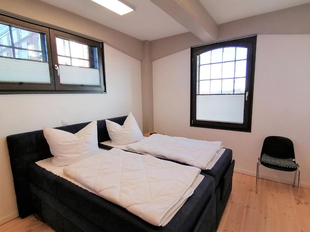 Апартаменты (Апартаменты с 2 спальнями), Speicher Residenz Barth E3 App 1
