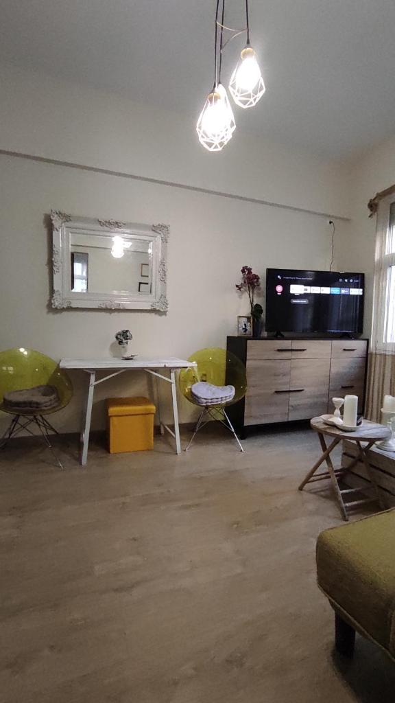 Апартаменты (Апартаменты с 1 спальней), Athens Living room