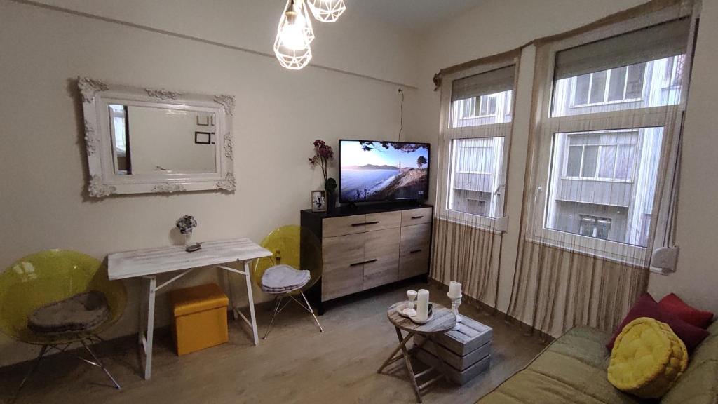 Апартаменты (Апартаменты с 1 спальней), Athens Living room