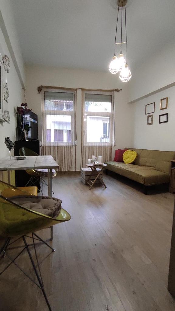Апартаменты (Апартаменты с 1 спальней), Athens Living room