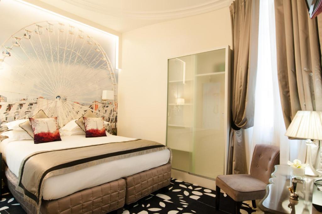 Двухместный (Двухместный номер с 1 кроватью), Hotel Ile de France Opéra