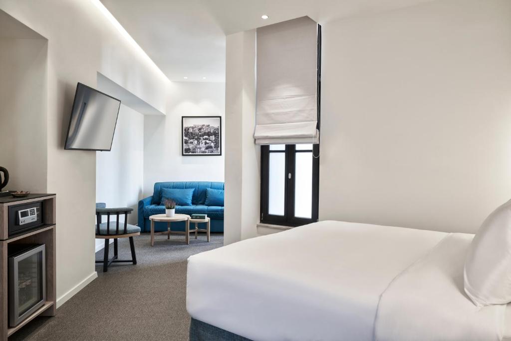 Двухместный (Большой двухместный номер с 1 кроватью), NLH MONASTIRAKI - Neighborhood Lifestyle Hotels