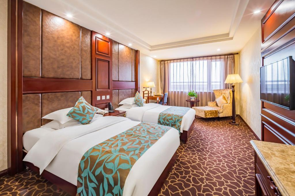 Двухместный (Business Twin Room-China Mainland citizens with Chinese ID card only), Beijing Commercial Business Hotel