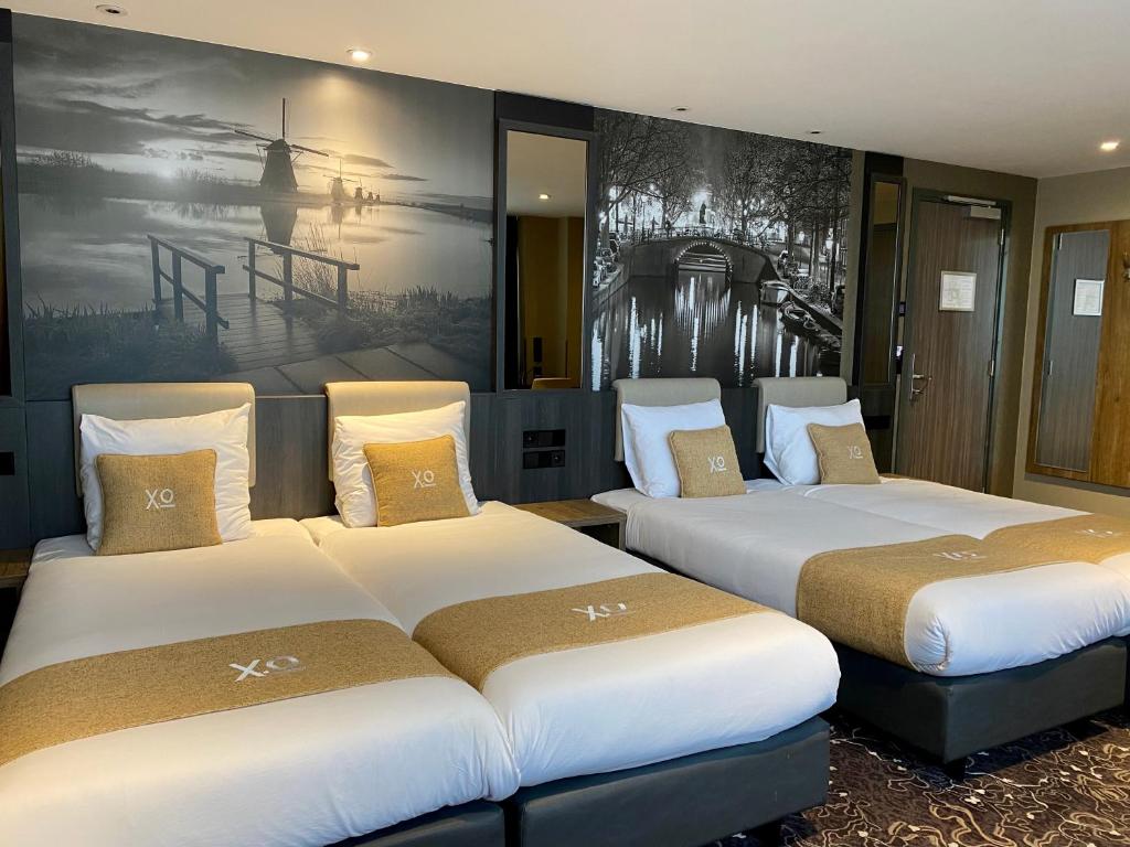 Четырехместный (Стандартный четырехместный номер), Hotel Nieuw Slotania