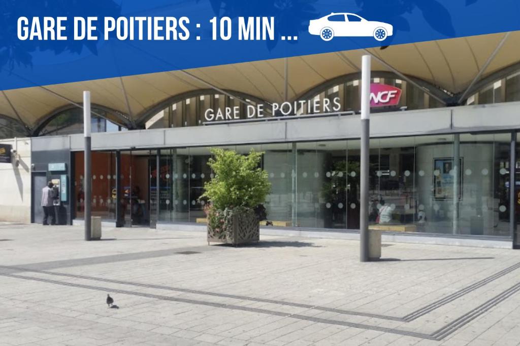 Bel Appartement T2 Climatisé avec piscine Poitiers-Futuroscope-CREPS de Poitiers (Bel Appartement T2 Climatise avec piscine Poitiers-Futuroscope-CREPS de Poitiers) - 1베드룸 아파트 