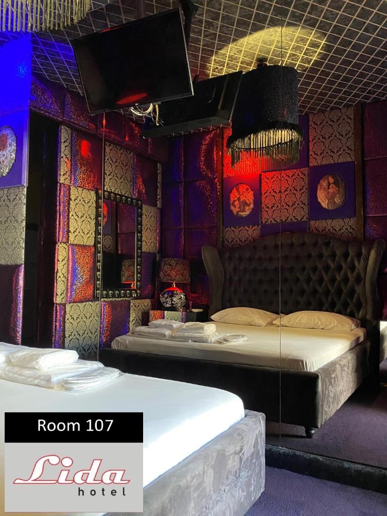 Двухместный (Двухместный номер Делюкс с 1 кроватью), Lida Hotel