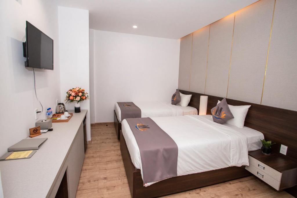 Двухместный (Двухместный номер с 2 отдельными кроватями), Nile Hotel