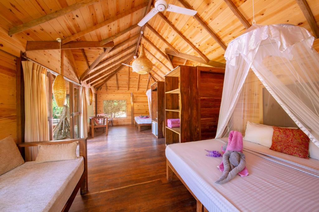 Двухместный (Номер Делюкс с кроватью размера «king-size»), Jungle Beach Camp