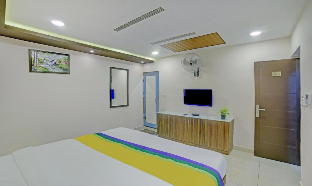 Двухместный (Стандартный двухместный номер с 1 кроватью), Treebo Trip Majestic Inn Thampanoor