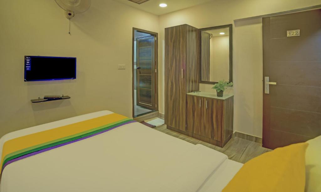 Двухместный (Двухместный номер Делюкс с 1 кроватью), Treebo Trip Majestic Inn Thampanoor