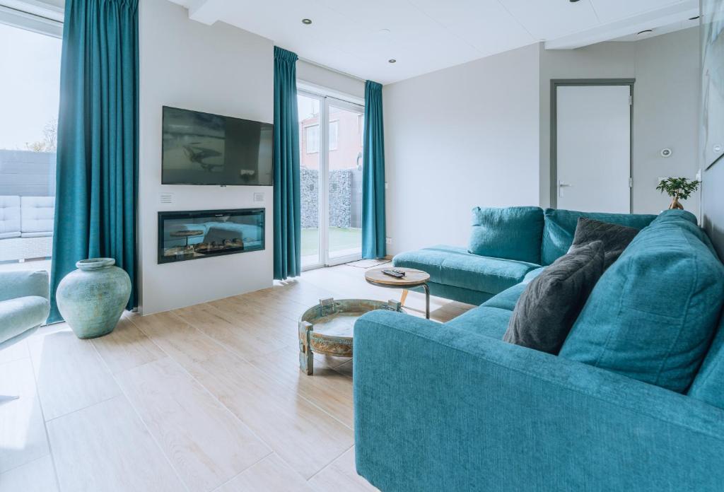 Gezond aan Zee, vakantiewoning, aangrenzende wellnesstuin faciliteiten privé te huur met sauna en 5 persoons jacuzzi