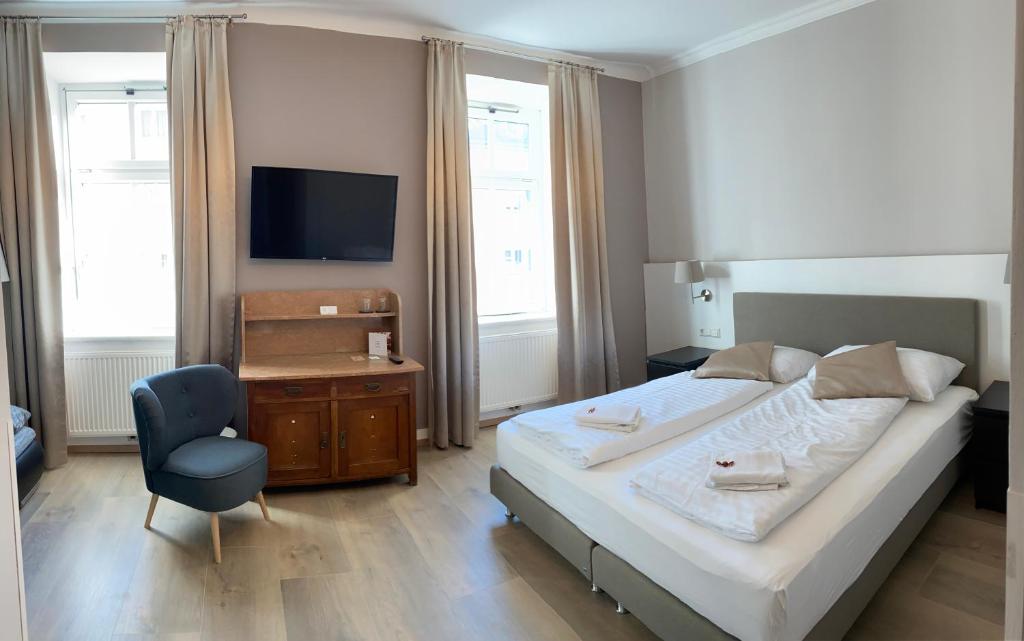 Двухместный (Улучшенный двухместный номер с 1 кроватью), Urban Stay Salzburg City