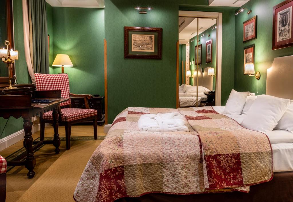 Двухместный (Двухместный номер Делюкс с 1 кроватью), Hotel Gródek