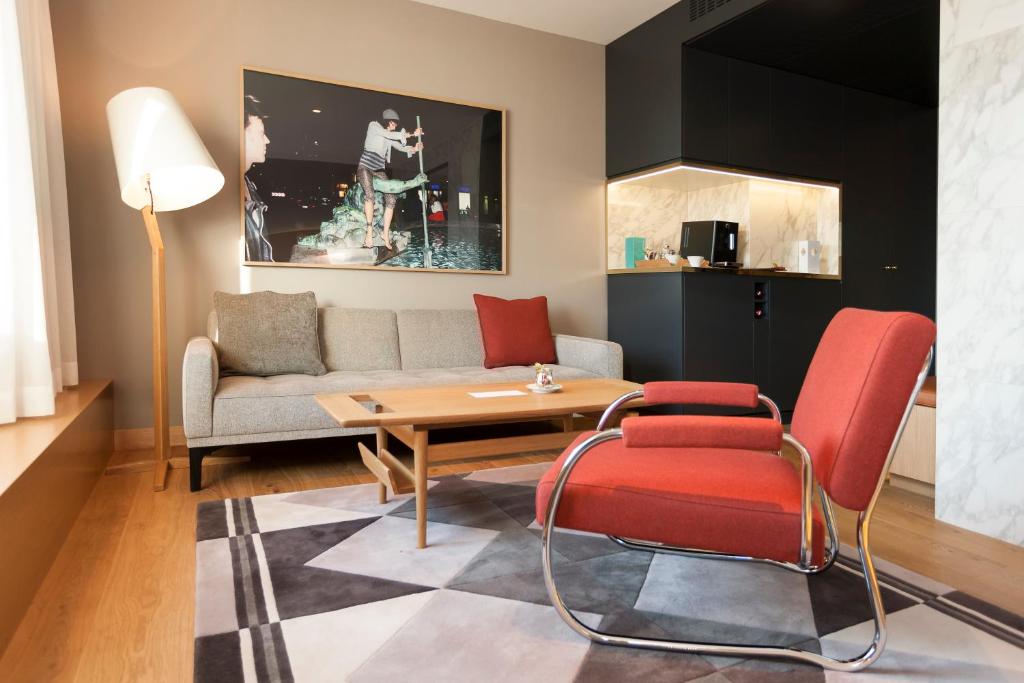 Трехместный (Двухместный номер Делюкс с 1 кроватью), The Guesthouse Vienna