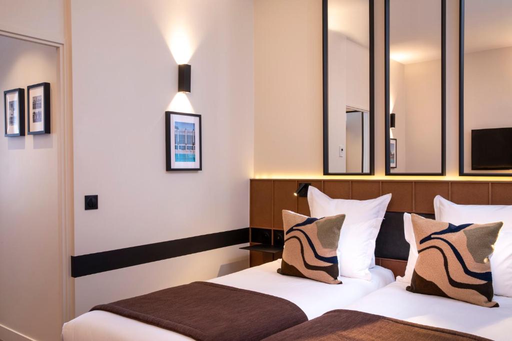 Двухместный (Стандартный двухместный номер с 1 кроватью), Hôtel Nogentel