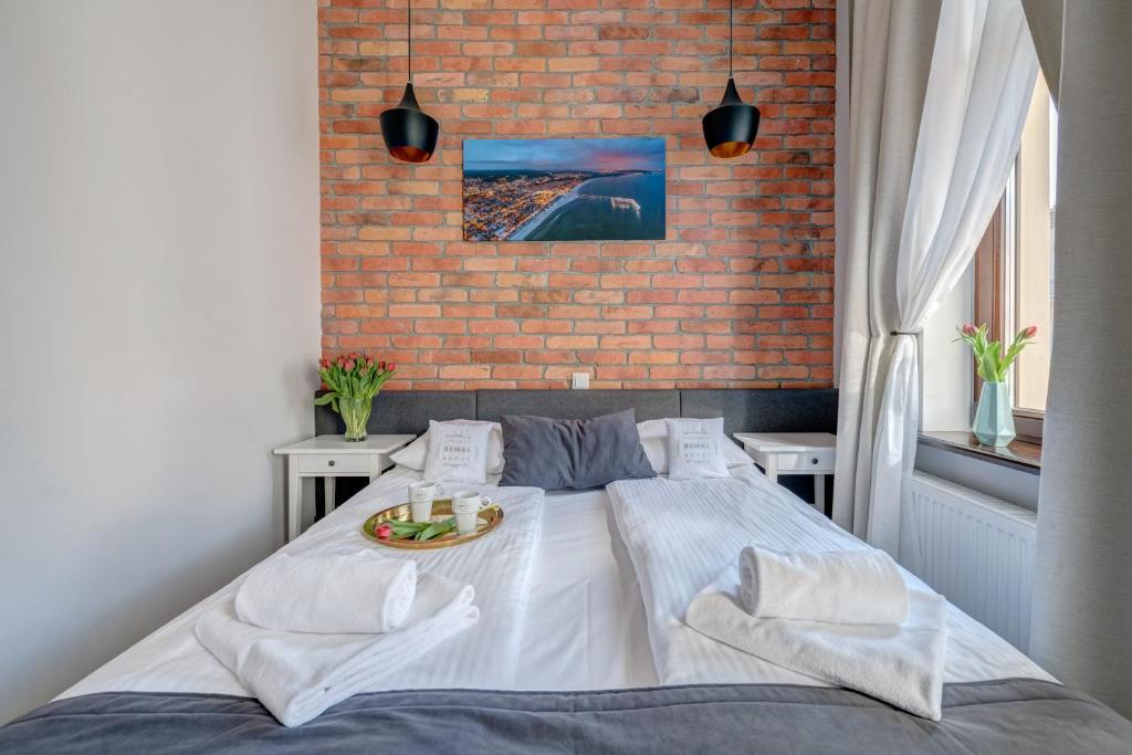 Двухместный (Двухместный номер с 1 кроватью и балконом), Apartamenty Bema4 Sopot