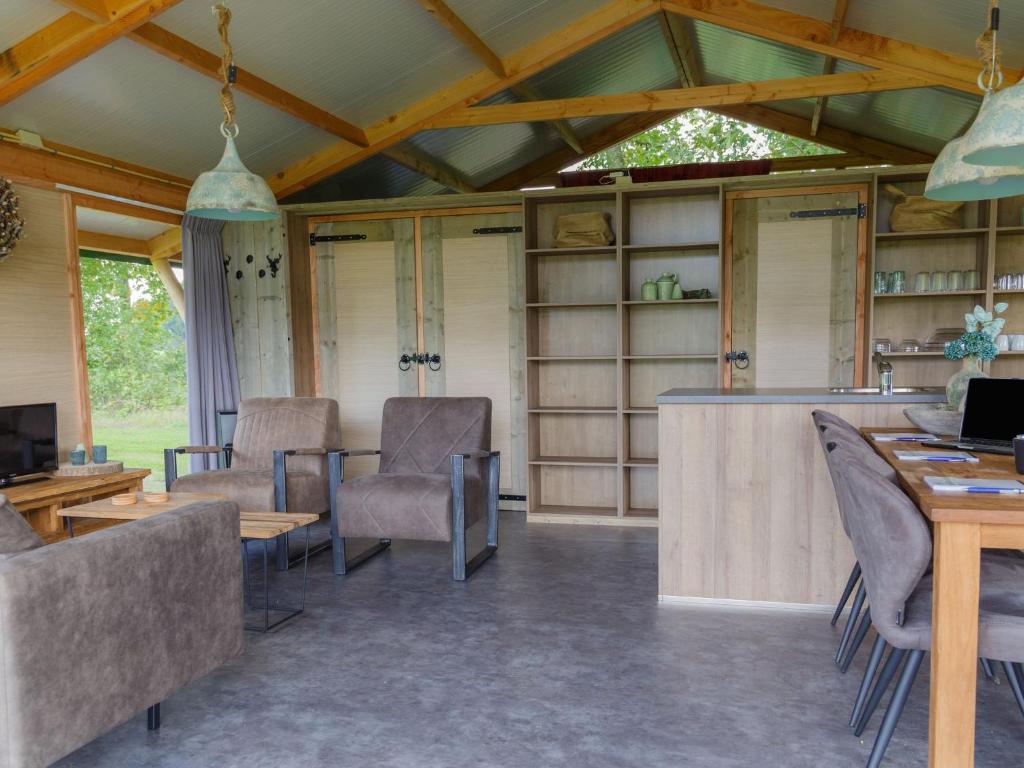 Special tent lodge with dishwasher, in Twente photo 2