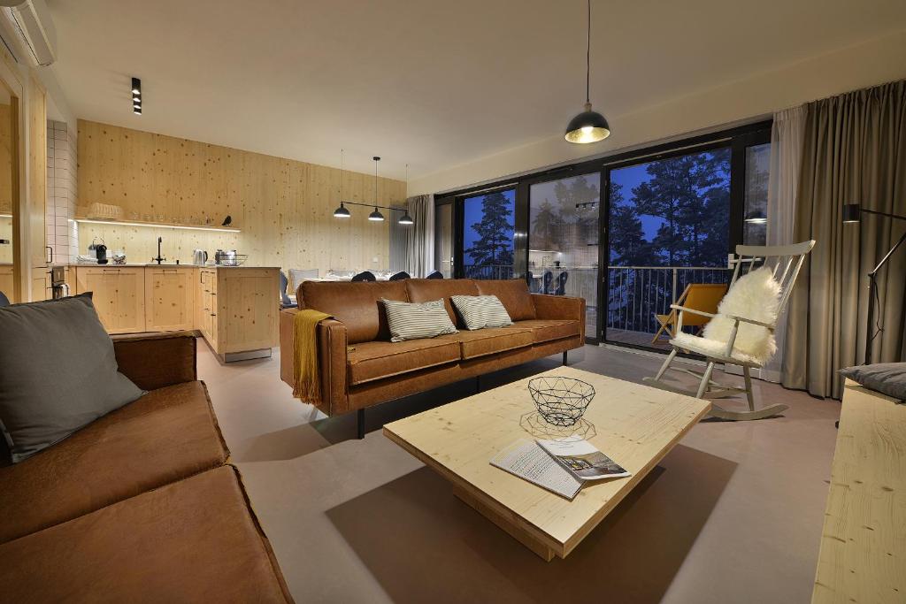 Апартаменты (Апартаменты-мезонет Делюкс с 4 спальнями), Element Lakeside Apartments